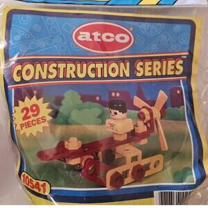 Vintage Atco Construction Series 29 Pieces 10541 New in Package